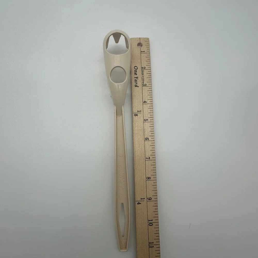 Tailor Made Products Plastic Pasta Server Spaghetti Fork Spoon Almond 11